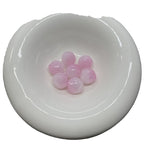 Czech Glass Half Hole Beads 12mm Gradient Peach Colors 100pcs 5