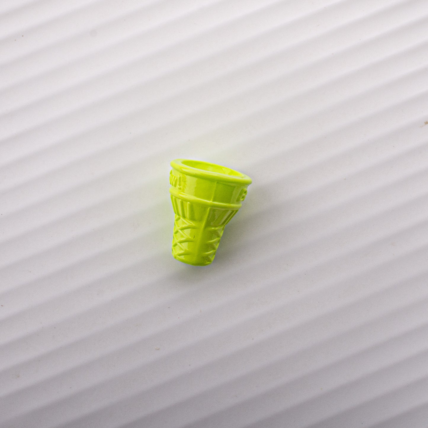 Painted Cone Acrylic Beads 20mm Solid Creamy Colors 5pcs 18