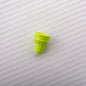 Painted Cone Acrylic Beads 20mm Solid Creamy Colors 5pcs 18