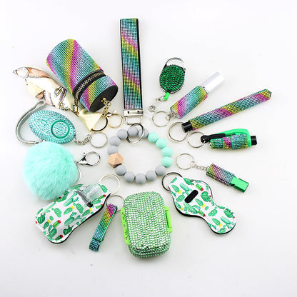 Self Defense Keychain Set Assorted Styles 14 Pcs 8