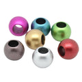 Acrylic Spacer Beads 12mm Metallic Large Hole 200pcs