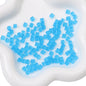 Frosted Sugar Seed Glass Beads 5mm Pastel Mixed Colors 100pcs 19