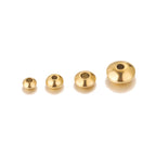 Stainless Steel UFO Spacer Beads 4-8mm Polished 100pcs 5
