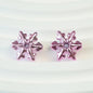 Pentagram Snowflake Acrylic Beads 14mm 21mm Metallic Plated 100pcs 19