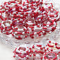 Hand Painted Duckling Cartoon Acrylic Beads 18mm 1pc 14