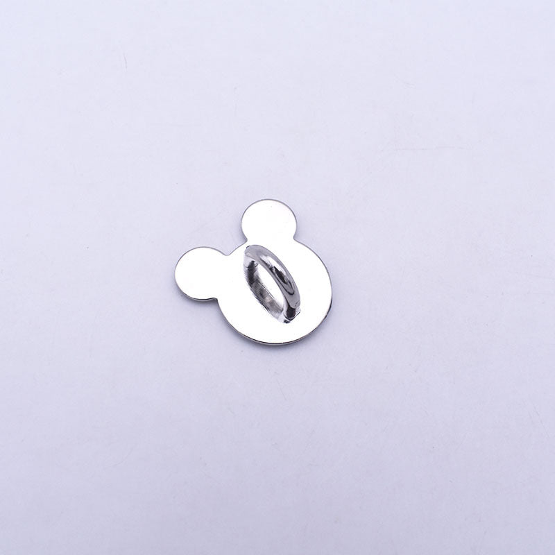 Metal Phone Ring Holder Stand Adhesive Heart Square Bear Shapes 18