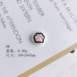 Hand Painted Irregular Shaped Acrylic Beads Imitation Pearl 10pcs 22