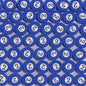 Flat Clay Beads 9mm Billiards Series Colorful Pool Ball 100pcs 7