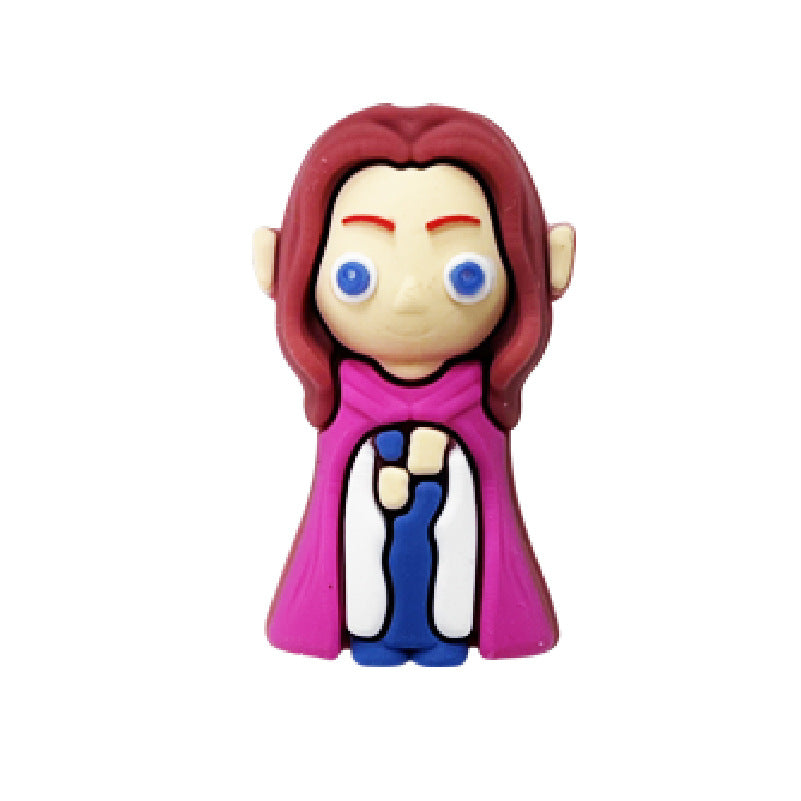 Silicone 3D Focal Beads Cartoon Character Buzz Lightyear Heroic Pose 20pcs 9