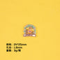 Glossy Sanrio Wreath Resin Beads Playful Pastel Floral 10pcs 10