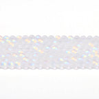 Matte Mermaid Glass Beads 6mm 8mm 10mm Iridescent AB Glow 5strands 3
