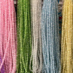 Crackle Round Glass Beads 10mm Explosion Pattern 10 Strands