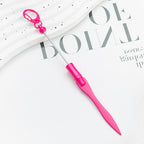 Beadable Letter Opening Knife Keychain Metal Candy Pastels Metallics 4