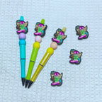 Silicone Focal Beads Walk By Faith Cross Color Boots Holding Boot Design 20pcs 4