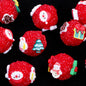 Christmas Series Resin Sugar Beads 17mm Festive Cube and Round 2pcs 8