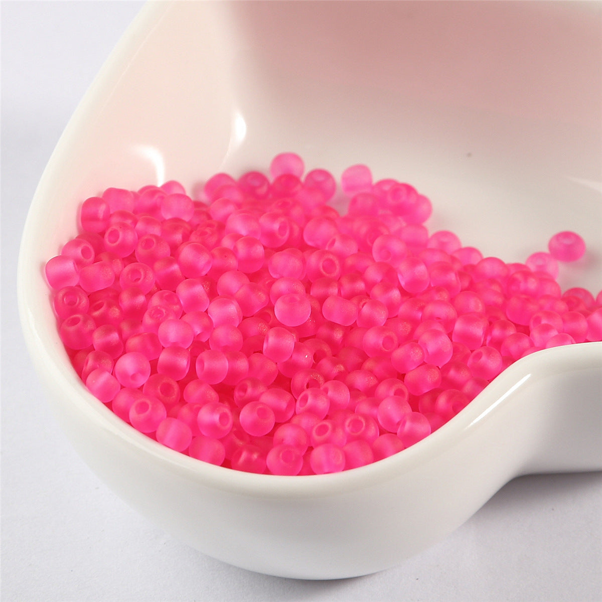 Frosted Seed Glass Beads 2mm Muted Rainbow Colors 800pcs 16
