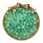 Ice-Cracked Round Glass Beads 8mm Vibrant Vintage Colors 50pcs 6
