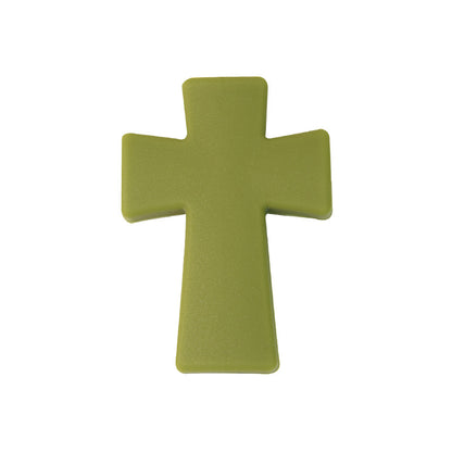 Silicone Focal Beads Cross Sunflower Skull Camouflage 20pcs