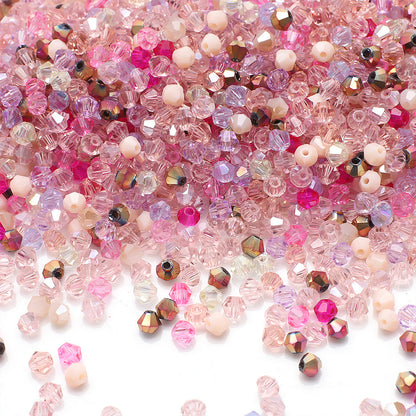 Rhombus Seed Glass Beads 3mm Assorted Colors 500pcs 4