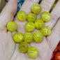 Imitation Opal Gradient Chunky Resin Beads 12mm Orange 40pcs 9