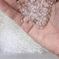 Transparent Round Glass Beads 6mm Crystal Clear Colors 100pcs 16