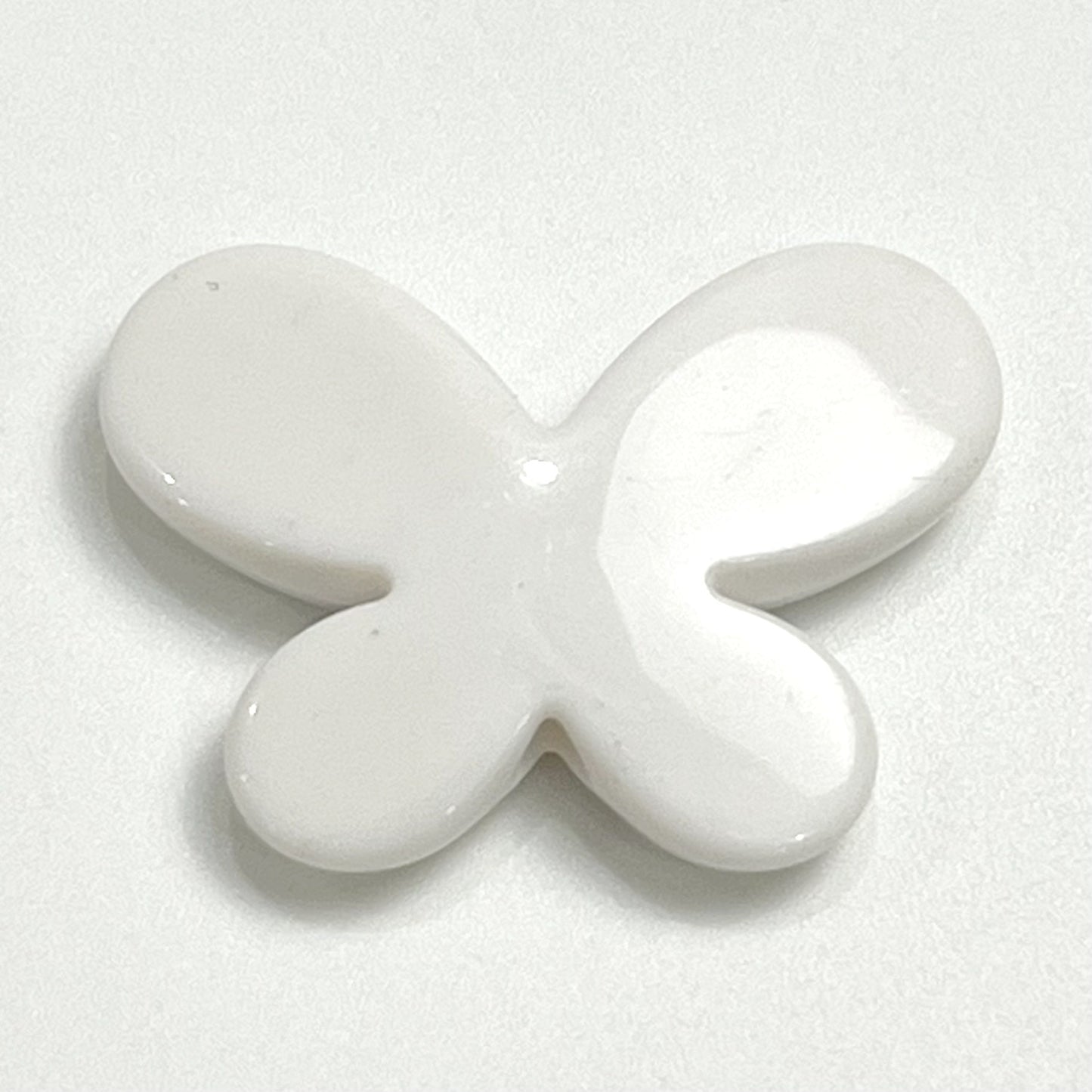 Creamy Color Butterfly Acrylic Flat Beads 29mm 1pc 14