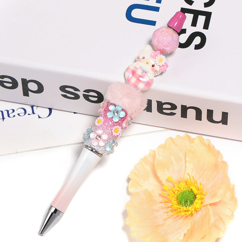 3D Hello Kitty Resin Beads 18-21mm Pastel Colors 25pcs 2