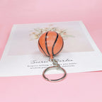 Acrylic Basketball Keychain Sports Ball Realistic Texture Basketball 3
