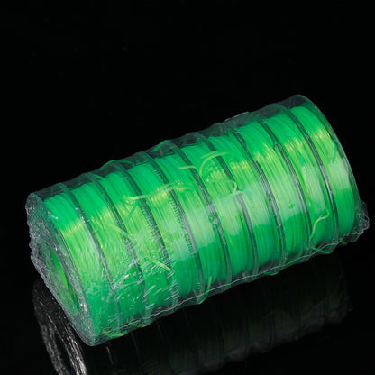 Elastic Spandex Thread 0.6mm Stretch Durable Multicolor 10pcs 10m Rolls 20