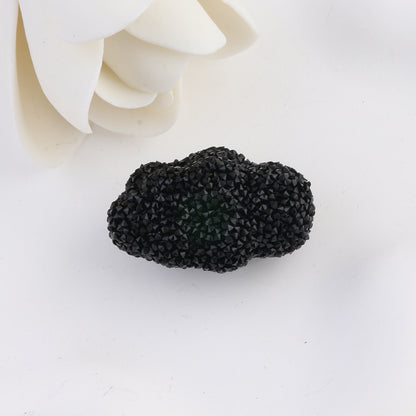 Granulated Sugar Texture Cloud Resin Beads 35mm 2pcs 9