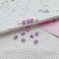 Star Butterfly Metal Beads 5mm Candy Colored Baked Painted 20pcs 14