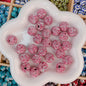 Clay Ball Rhinestone Beads 16mm Mixed Solid and AB Colors 20pcs 20