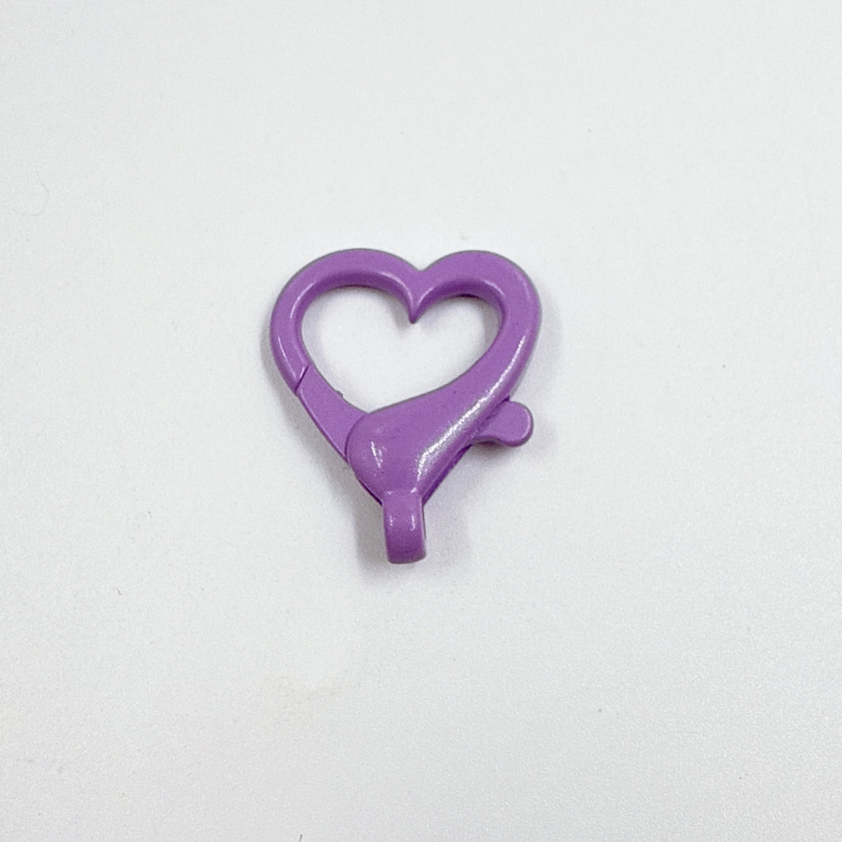 Spray Painted Alloy Heart Connector Clasps Metal Hardware 10pcs 9