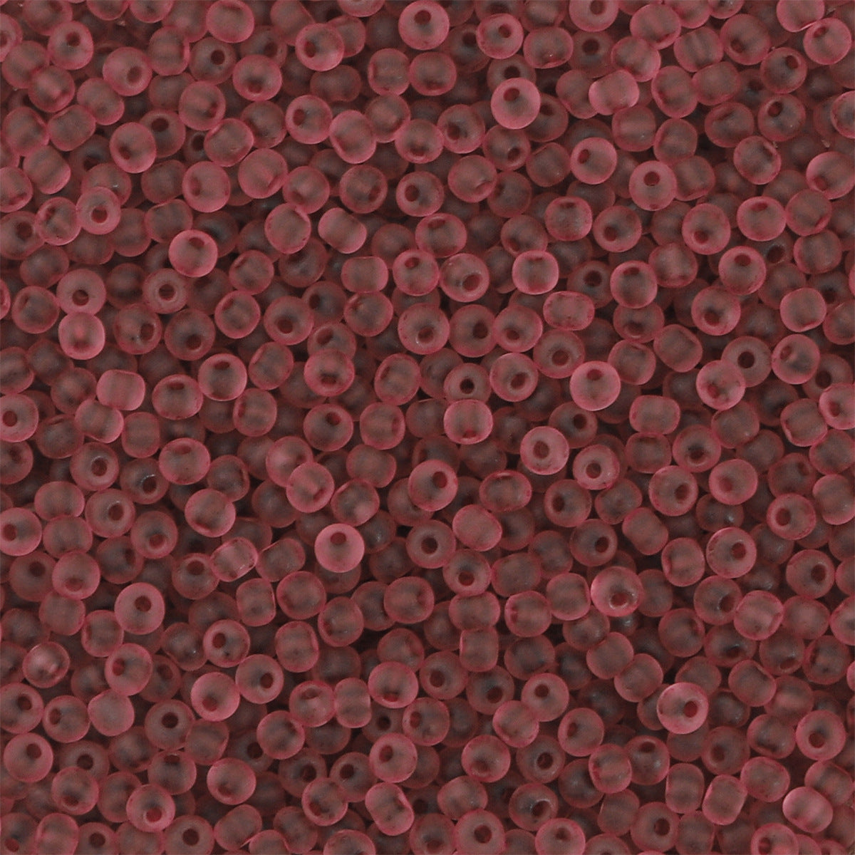 Transparent Frosted Seed Glass Beads 2mm with 1mm Hole 660pcs 49