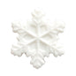 Silicone Focal Beads Snowflake Pastel Colors 20pcs 5