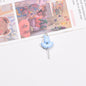 Tulip Metal Beads 21mm Baking Painted Solid Zinc Alloy 10pcs 11