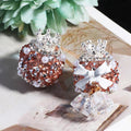 Embellished Bubblegum Beads 24mm Sugar Bow Decorative 5pcs 6