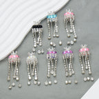 Tassel Crown Rhinestone Beads 19mm Decorative Ball 2pc 3