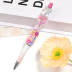 Transparent Bow Bunny Acrylic Beads 18mm 26mm Iridescent Glossy 50pcs 2