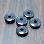 Imitation Beeswax Round Resin Beads 6x2mm Multicolor 100pcs 9