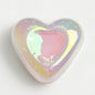 Glow Heart Acrylic Beads 15mm Two-Color Glow In The Dark 50pcs 14