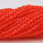 Transparent Disc Seed Glass Beads 2mm Glossy Blue Tones 360pcs 2 Strands 15