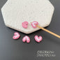 Baking Painted Series Metal Beads Colorful Glossy Alloy 20pcs 8