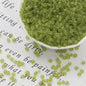 Frosted Transparent Seed Glass Beads 3mm Mixed Colors 1400pcs 18