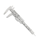 Dual Scale ABS Plastic Measuring Vernier Calipers 10cm 2pcs 6