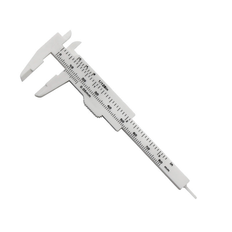 Dual Scale ABS Plastic Measuring Vernier Calipers 10cm 2pcs 6