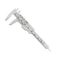 Dual Scale ABS Plastic Measuring Vernier Calipers 10cm 2pcs 6