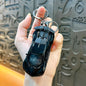 Pull Back Racing Car Keychain Alloy Body Glossy Finish 11