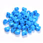 Bright Colored Heart Acrylic Beads 15mm Large Hole 10pcs 9
