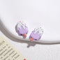 Painted Popsicle Acrylic Beads 20mm Colorful Drip Design 50pcs 10